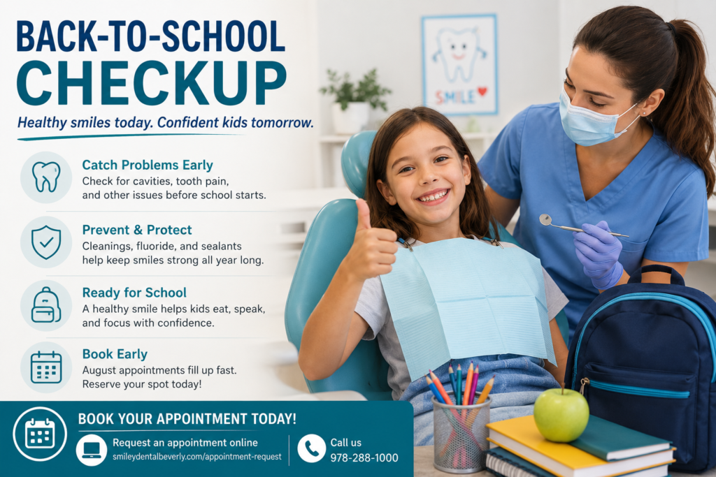 Hire a Top-Rated Pediatric Dentist in Beverly for a Back-to-School Checkup